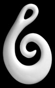 Hei-Matau Bone Carving